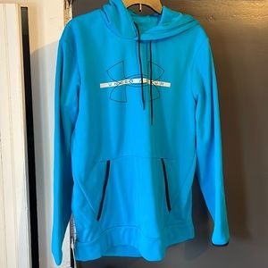 Blue hoodie